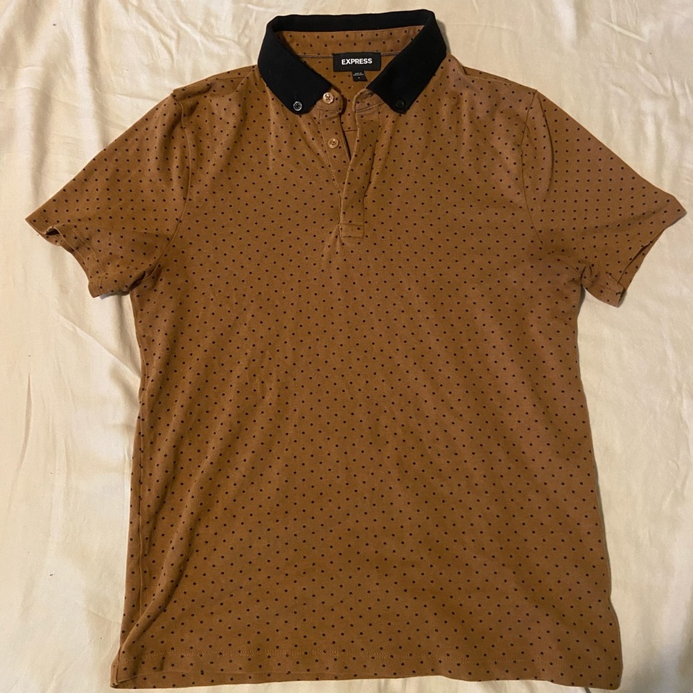 Express | Polka Dot Polo